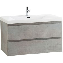 Тумба под раковину Cezares Molveno 80 MOLVENO-80-2C-SO-BET подвесная Beton