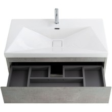 Тумба под раковину Cezares Molveno 80 MOLVENO-80-2C-SO-BET подвесная Beton