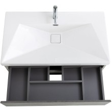 Тумба под раковину Cezares Molveno 80 MOLVENO-80-2C-SO-BET подвесная Beton