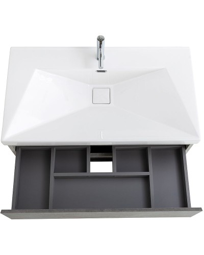 Тумба под раковину Cezares Molveno 80 MOLVENO-80-2C-SO-BET подвесная Beton