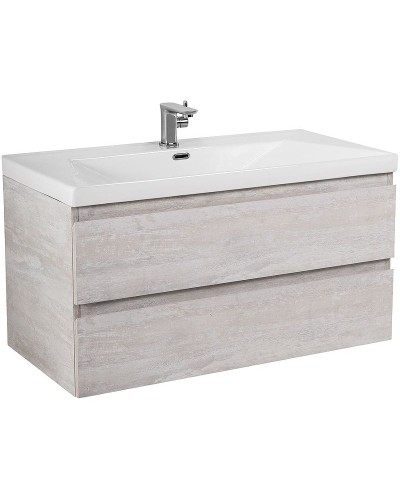 Тумба под раковину Cezares Molveno 80 MOLVENO-80-2C-SO-LB подвесная Legno Bianco