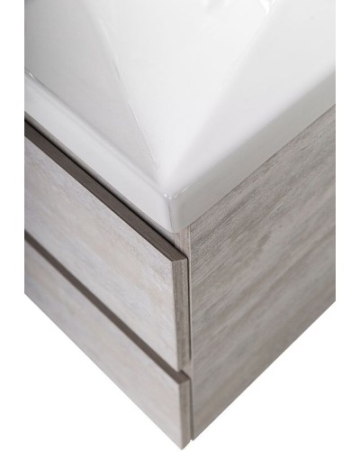 Тумба под раковину Cezares Molveno 80 MOLVENO-80-2C-SO-LB подвесная Legno Bianco