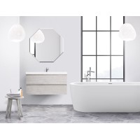 Тумба под раковину Cezares Molveno 80 MOLVENO-80-2C-SO-LB подвесная Legno Bianco