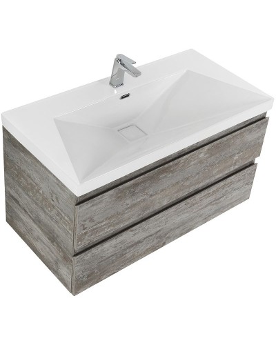 Тумба под раковину Cezares Molveno 80 MOLVENO-80-2C-SO-LG подвесная Legno Grigio