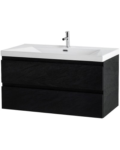 Тумба под раковину Cezares Molveno 80 MOLVENO-80-2C-SO-NR подвесная Nero