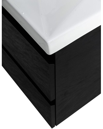 Тумба под раковину Cezares Molveno 80 MOLVENO-80-2C-SO-NR подвесная Nero