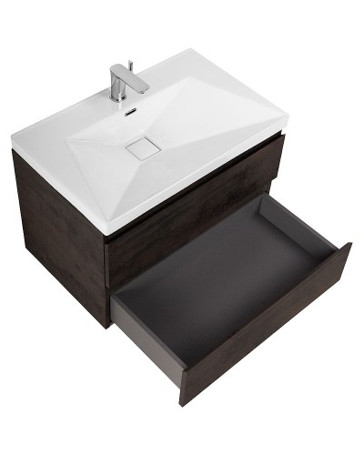 Тумба под раковину Cezares Molveno 80 MOLVENO-80-2C-SO-OSS подвесная Ossido