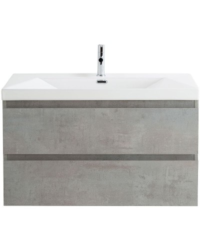 Тумба под раковину Cezares Molveno 90 MOLVENO-90-2C-SO-BET подвесная Beton