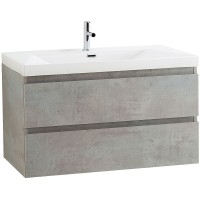 Тумба под раковину Cezares Molveno 90 MOLVENO-90-2C-SO-BET подвесная Beton