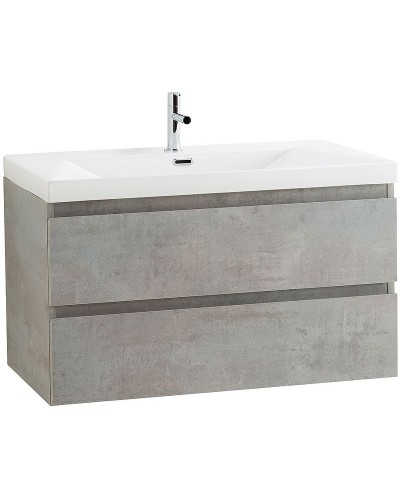Тумба под раковину Cezares Molveno 90 MOLVENO-90-2C-SO-BET подвесная Beton