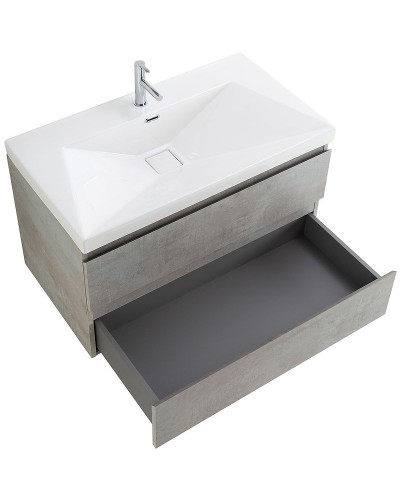 Тумба под раковину Cezares Molveno 90 MOLVENO-90-2C-SO-BET подвесная Beton