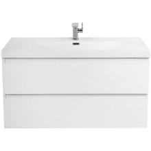 Тумба под раковину Cezares Molveno 90 MOLVENO-90-2C-SO-BG подвесная Bianco Ghiaccio