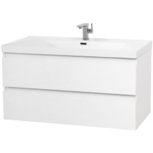 Тумба под раковину Cezares Molveno 90 MOLVENO-90-2C-SO-BG подвесная Bianco Ghiaccio