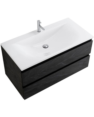 Тумба под раковину Cezares Molveno 100 MOLVENO-100-2C-SO-ANTR подвесная Antracite