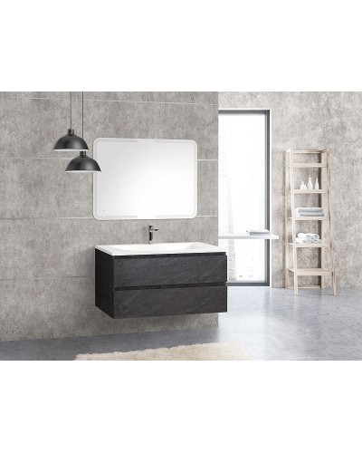 Тумба под раковину Cezares Molveno 100 MOLVENO-100-2C-SO-ANTR подвесная Antracite