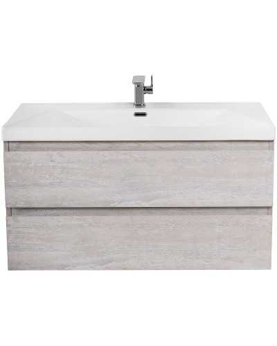 Тумба под раковину Cezares Molveno 100 MOLVENO-100-2C-SO-LB подвесная Legno Bianco