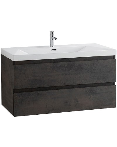 Тумба под раковину Cezares Molveno 100 MOLVENO-100-2C-SO-OSS подвесная Ossido