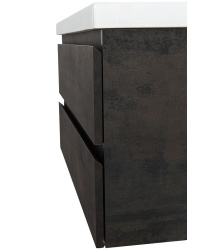 Тумба под раковину Cezares Molveno 100 MOLVENO-100-2C-SO-OSS подвесная Ossido