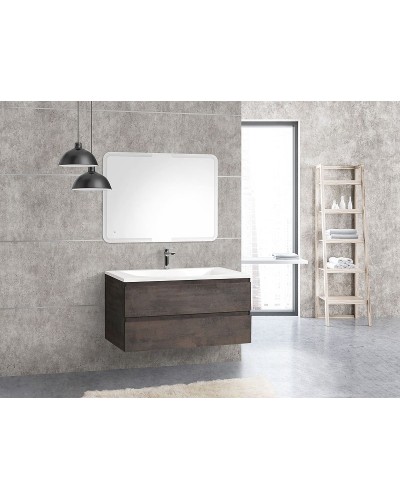 Тумба под раковину Cezares Molveno 100 MOLVENO-100-2C-SO-OSS подвесная Ossido