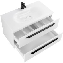 Тумба под раковину Cezares Eco 75 ECO-750-2C-SO-BL подвесная Bianco Lucido