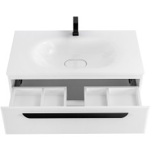 Тумба под раковину Cezares Eco 90 ECO-900-2C-SO-BL подвесная Bianco Lucido