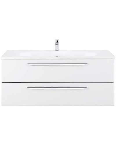 Тумба под раковину Cezares Eco 120 ECO-1200-2C-SO-BO подвесная Bianco Opaco