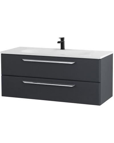 Тумба под раковину Cezares Eco 120 ECO-1200-2C-SO-GR-P подвесная Grafito