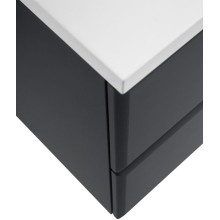 Тумба под раковину Cezares Eco 120 ECO-1200-2C-SO-GR-P подвесная Grafito