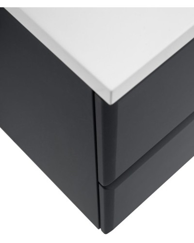 Тумба под раковину Cezares Eco 120 ECO-1200-2C-SO-GR-P подвесная Grafito