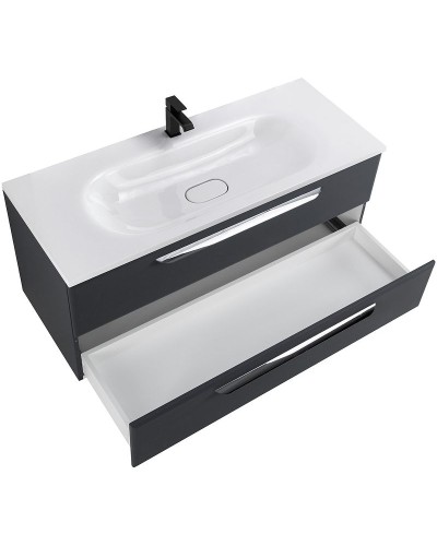 Тумба под раковину Cezares Eco 120 ECO-1200-2C-SO-GR-P подвесная Grafito