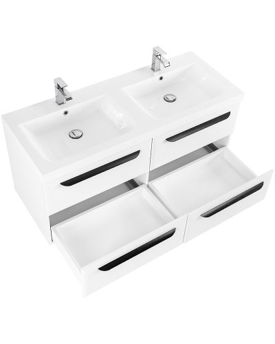 Тумба под раковину Cezares Eco 120 ECO-1200-4C-SO-2-BL подвесная Bianco Lucido