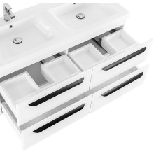 Тумба под раковину Cezares Eco 120 ECO-1200-4C-SO-2-BL подвесная Bianco Lucido