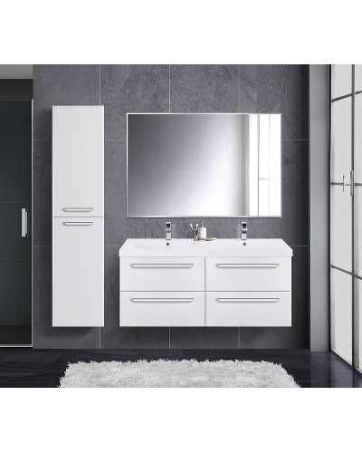 Тумба под раковину Cezares Eco 120 ECO-1200-4C-SO-2-BL подвесная Bianco Lucido