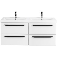 Тумба под раковину Cezares Eco 120 ECO-1200-4C-SO-2-BO подвесная Bianco Opaco