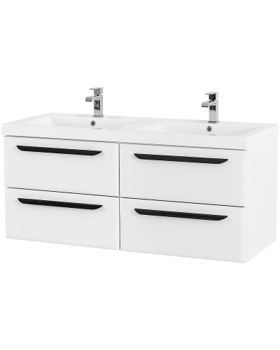 Тумба под раковину Cezares Eco 120 ECO-1200-4C-SO-2-BO подвесная Bianco Opaco