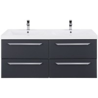 Тумба под раковину Cezares Eco 120 ECO-1200-4C-SO-2-GR-P подвесная Grafito