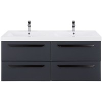 Тумба под раковину Cezares Eco 120 ECO-1200-4C-SO-2-GR-P подвесная Grafito