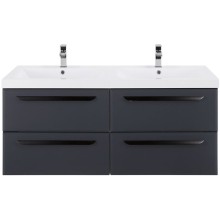 Тумба под раковину Cezares Eco 120 ECO-1200-4C-SO-2-GR-P подвесная Grafito