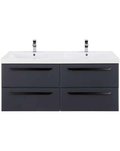 Тумба под раковину Cezares Eco 120 ECO-1200-4C-SO-2-GR-P подвесная Grafito