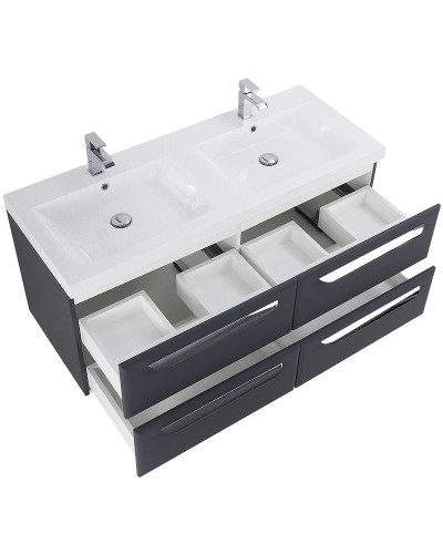 Тумба под раковину Cezares Eco 120 ECO-1200-4C-SO-2-GR-P подвесная Grafito