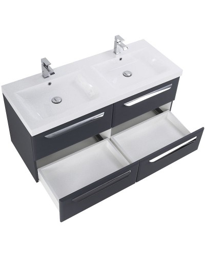 Тумба под раковину Cezares Eco 120 ECO-1200-4C-SO-2-GR-P подвесная Grafito