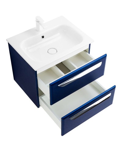 Тумба под раковину Cezares Eco-Cer 60 ECO-CER-600-2C-SO-SPF-P подвесная Sapfiro