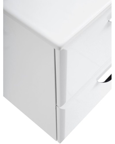 Тумба под раковину Cezares Eco-Cer 80 ECO-CER-800-2C-SO-BL подвесная Bianco Lucido