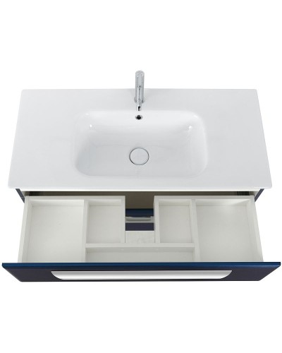 Тумба под раковину Cezares Eco-Cer 100 ECO-CER-1000-2C-SO-SPF-P подвесная Sapfiro