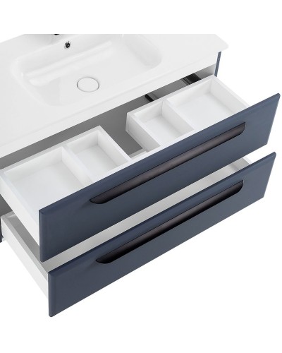 Тумба под раковину Cezares Eco-Cer 80 ECO-CER-800-2C-SO-GR-P подвесная Grafito