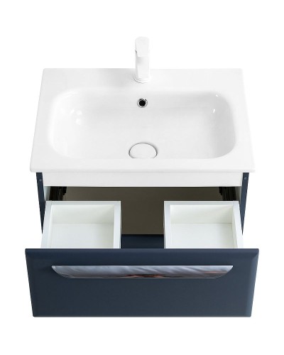 Тумба под раковину Cezares Eco-Cer 60 ECO-CER-600-2C-SO-GR-P подвесная Grafito