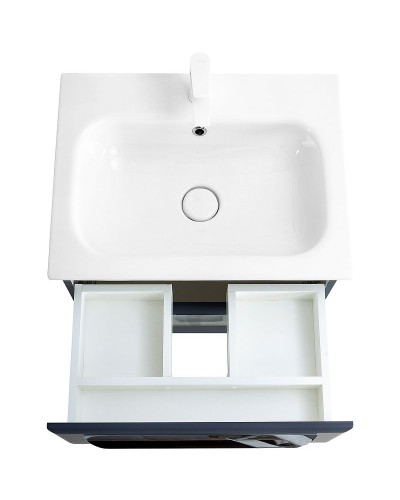 Тумба под раковину Cezares Eco-Cer 60 ECO-CER-600-2C-SO-GR-P подвесная Grafito