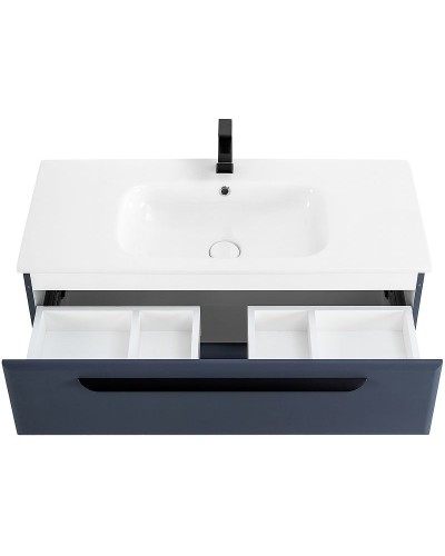 Тумба под раковину Cezares Eco-Cer 100 ECO-CER-1000-2C-SO-GR-P подвесная Grafito