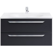 Тумба под раковину Cezares Eco 75 ECO-750-2C-SO-GR-P подвесная Grafito