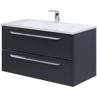 Тумба под раковину Cezares Eco 75 ECO-750-2C-SO-GR-P подвесная Grafito